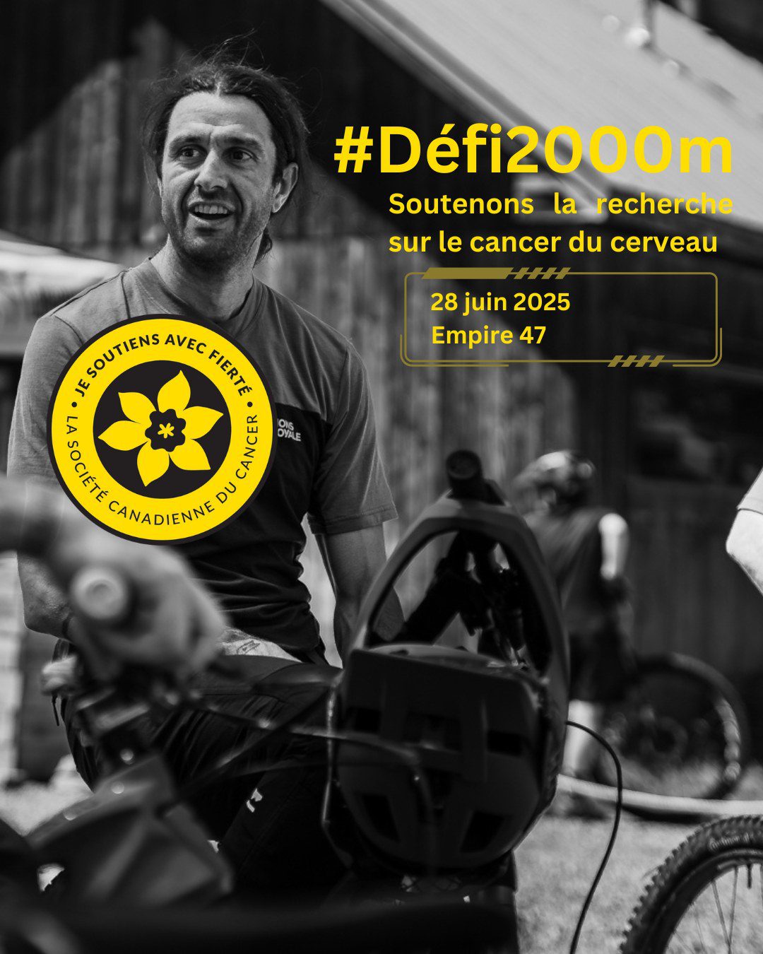 488965379_122222743028034413_6643635987035610815_n Affiche de l'événement #Défi2000m organisé par Sandy Gray-Roberge à Empire 47 le 28 juin 2025.